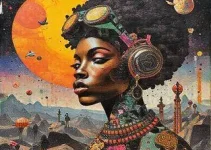 Colagens Afrofuturistas