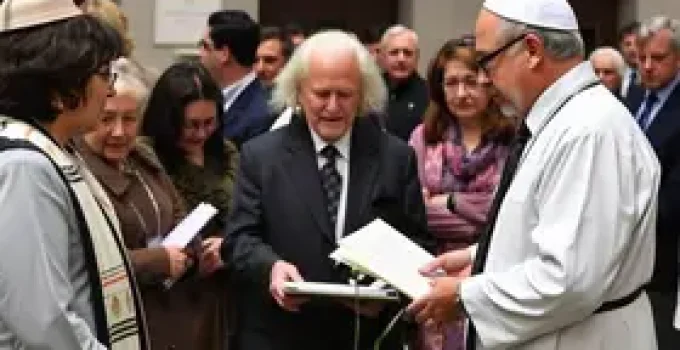 Ministra visita entidades judaicas pelo Dia do Holocausto