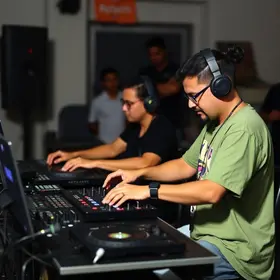 oficinas gratuitas de DJ para pessoas com deficiência