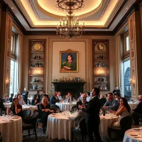 leilão no Hotel Emiliano