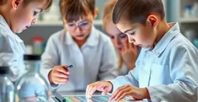 laboratório digital para crianças