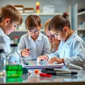 laboratório digital para crianças