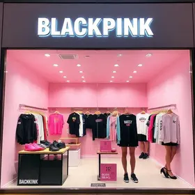 loja oficial do BLACKPINK em São Paulo