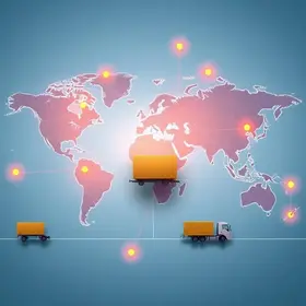 pontos de distribuição