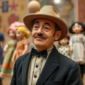 A cidadania das bonecas de pano