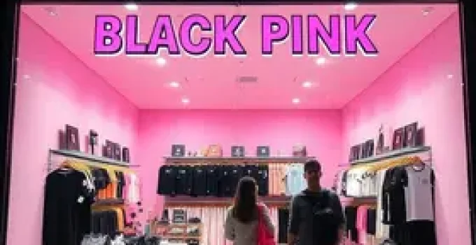 loja do Blackpink em SP