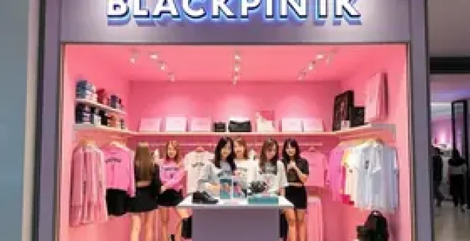 loja Pop-Up Blackpink São Paulo