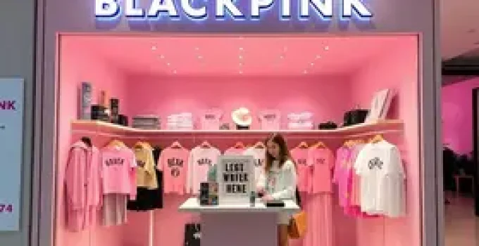 loja pop-up BLACKPINK São Paulo