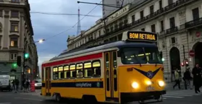 Lapa para Bom Retiro de transporte público