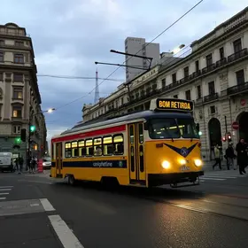 Lapa para Bom Retiro de transporte público