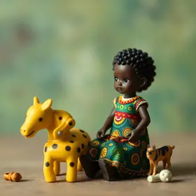 África em Miniatura para bebês