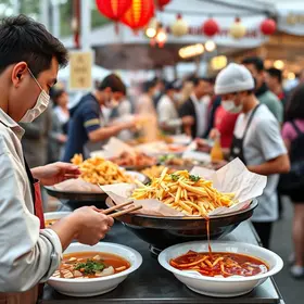 festival de comida coreana