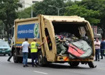 caminhão de lixo