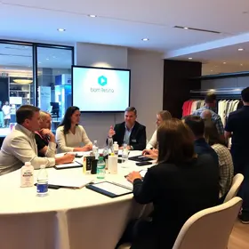 reunião com a câmara de dirigentes lojistas do bom retiro