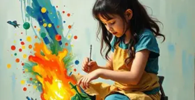 Brincando de fazer arte