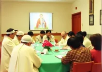 Encontro com representantes da Paróquia Pessoal Coreana São Kim Degun