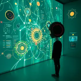 exposições gratuitas sobre arte, ciência e IA